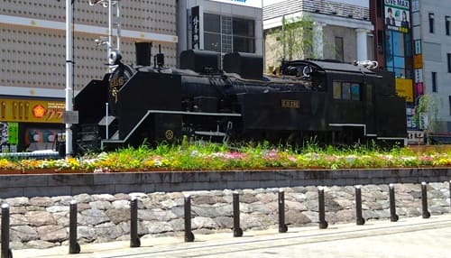SLが置かれている風景