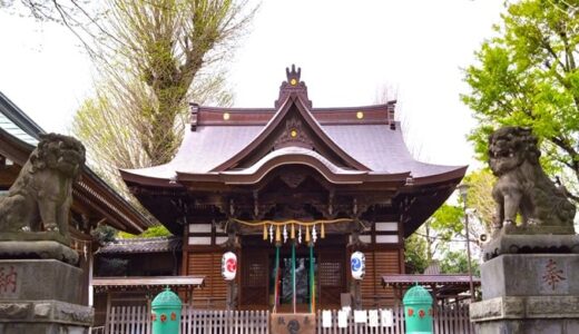 「瀧野川八幡神社」珍しいV字御朱印が超人気！あれっ？胡蝶しのぶがいるよ