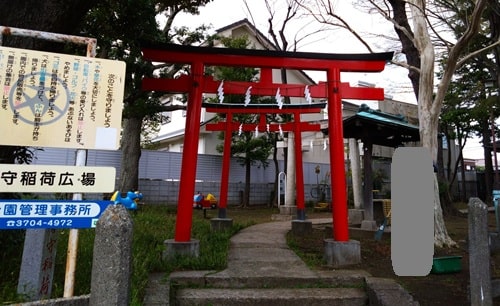 入り口となる鳥居の風景