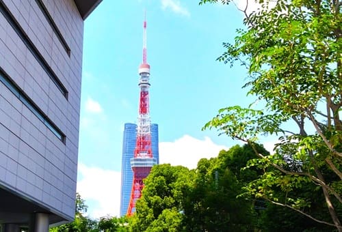 東京タワーの風景