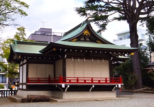 神楽殿の風景