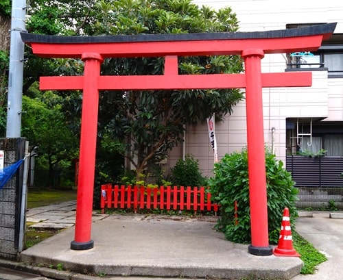 二つ目の鳥居正面の風景