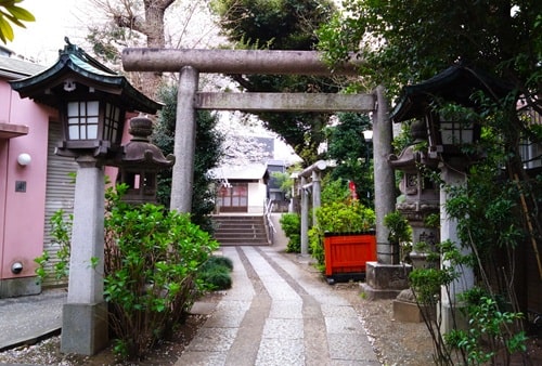 2番目の鳥居正面の風景